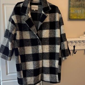 Marisa & Marie Made in Italy wool sweater coat L
